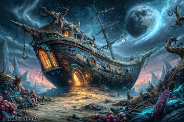 Moonshadow Galleon